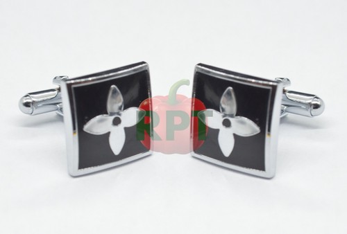 Silver cufflinks mens cuff - silver,