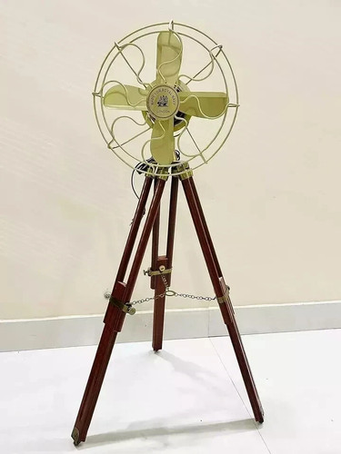 Handmade antique floor fan - antique,