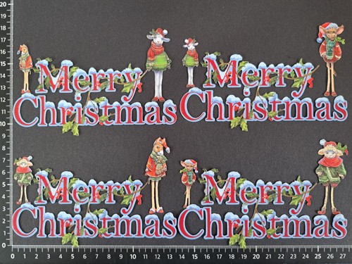Merry christmas sentiments - merry, &