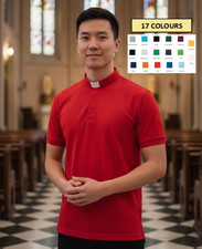 Luxury Cotton Clerical Polo