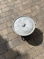 Vintage Galvanised Tin Wash
