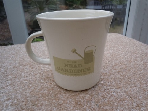 Head gardener mug ceramic - head,