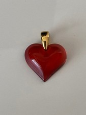 Lalique Pendant red Crystal