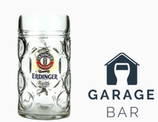 Single Erdinger Beer Glass
