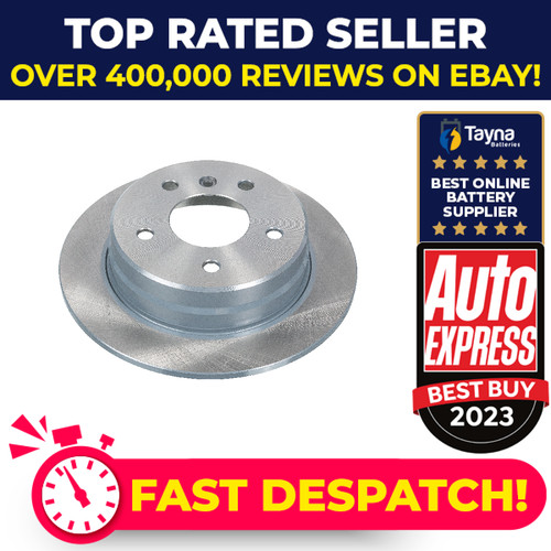 Brake discs pair solid - brake,