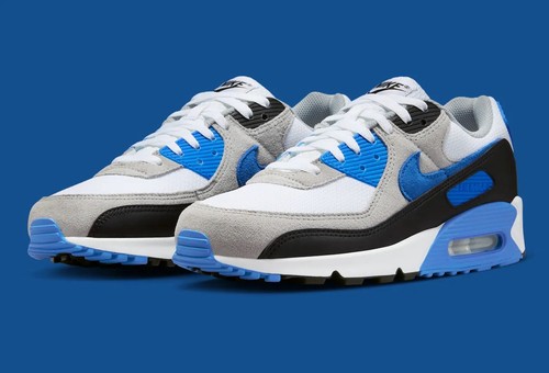 Nike air max white blue - max,