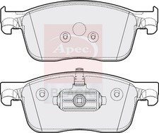 Brake Pads Set fits CITROEN