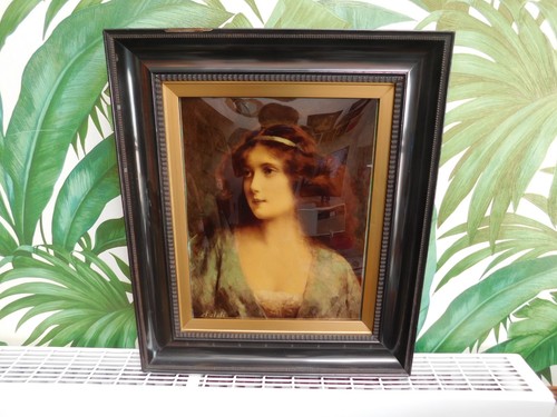 Stunning victorian crystoleum - stunning,