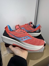 Saucony Echelon 9 Running Shoes Trainers, Coral, Size UK 9.5, US 11 Women’s