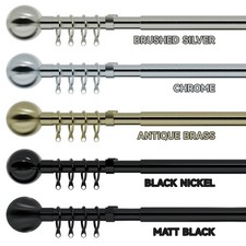 Extendable Curtain Pole 28mm
