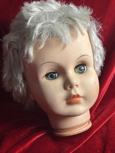 Doll head crafts vintage blink - head,