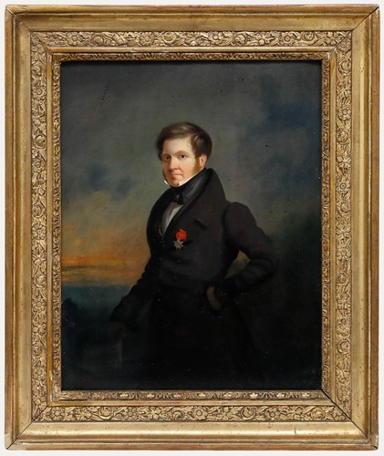 Romantic 19th century oil - romantic,