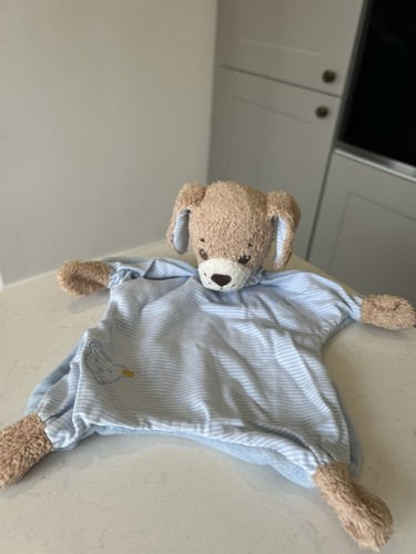 Steiff baby puppy dog blue - puppy,