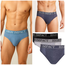 3,6,12 Pack MENS BRIEFS CLASSIC SLIPS PANTS HIPSTER COTTON UNDERWEAR S-5XL in UK