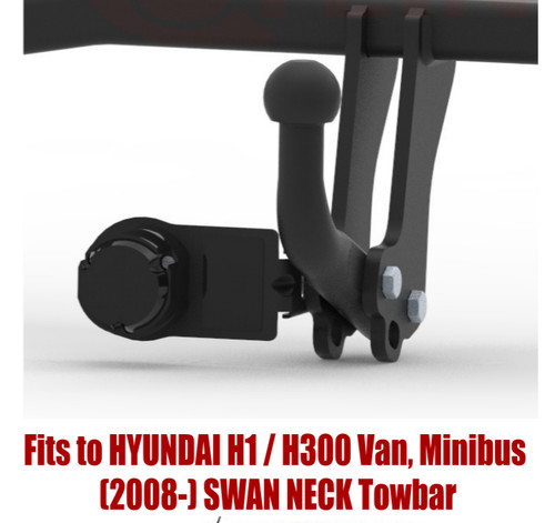 Swan neck tow bar for - neck,