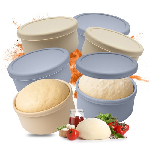 Pizza ball box dough - box,