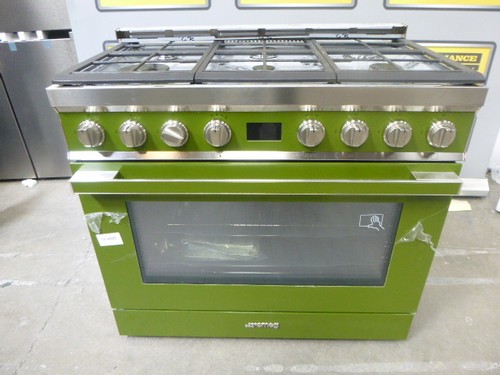Smeg range cooker olive green - smeg,