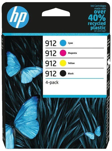 Genuine hp912 cmyk ink - genuine,