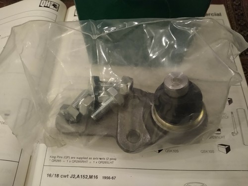 Suspension lower ball - ball, joint