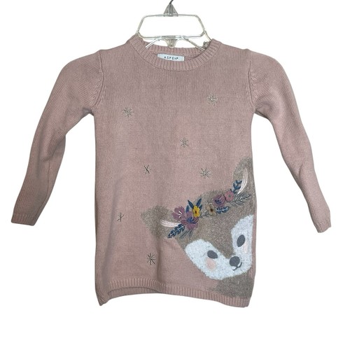 Aspen kids pink sweater - aspen, dress