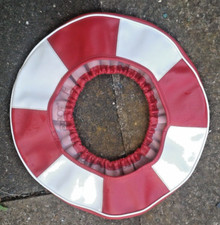 VESPA LAMBRETTA OPEN STYLE SPARE WHEEL COVER FOR 3.50 X 10 WHEEL NEW UNUSED