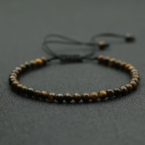 4mm natural stone beaded - 4mm,
