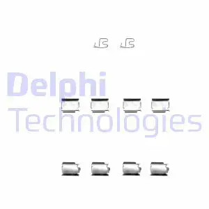 Brake pad fitting kit - pad,
