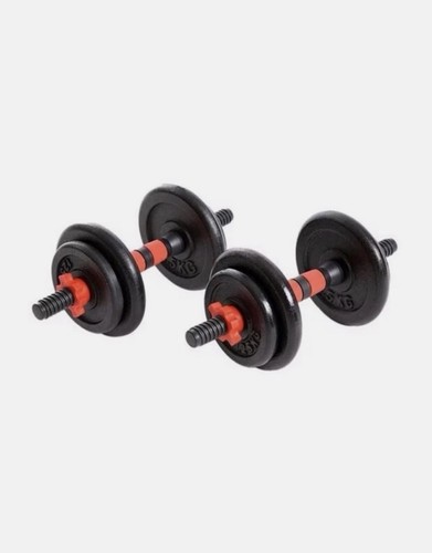 Everlast 15kg dumbbell weights - everlast,