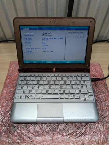 Toshiba nb305 10f intel atom - toshiba,