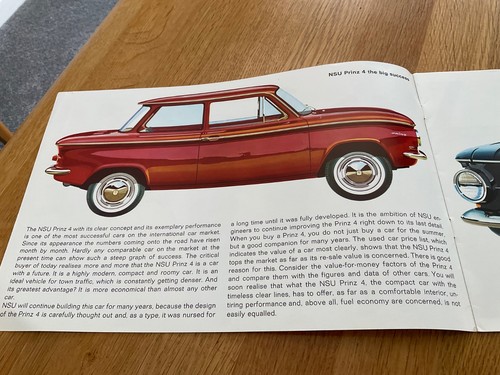 Nsu prinz car - car, colour