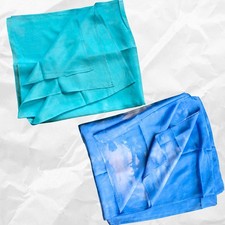 Dyed Habotai Silk Remnants -