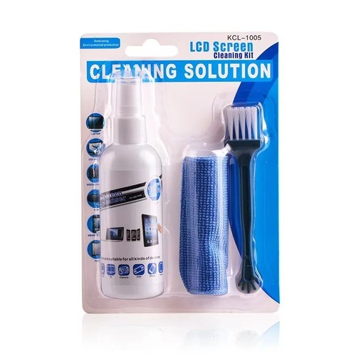 3pcs screen cleaning kit spray - cleaning,