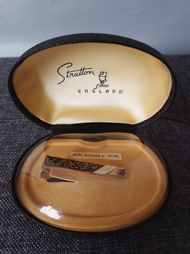 Vintage stratton tie - stratton, clip