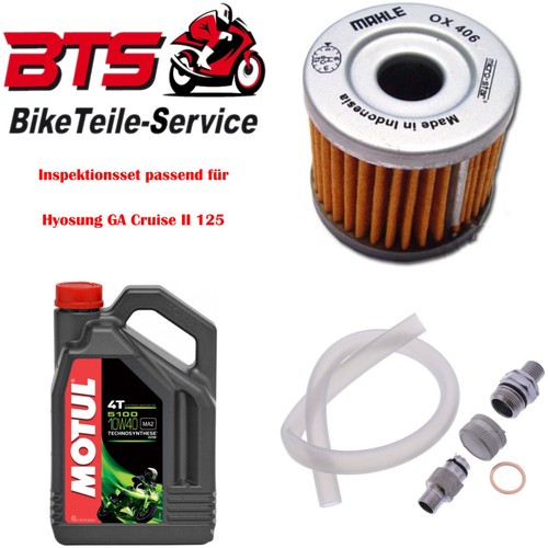 Set oil filter drain plug - 4l,