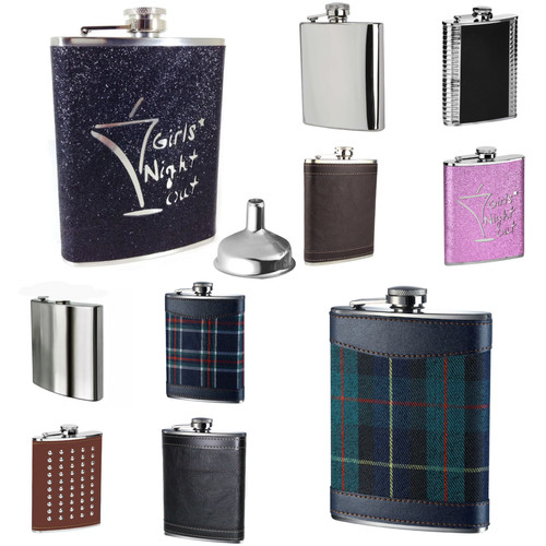 New hip flask - new, 8oz