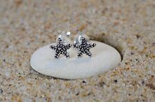 Pair Of Sterling Silver  925  Starfish   Ear  Studs  !!         New  !!