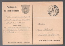 Switzerland 1947 La tour de