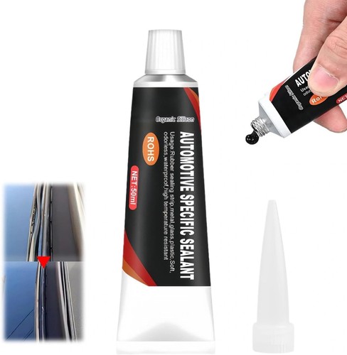 Black windscreen silicone - black,