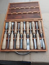 POWERFIX Profi+ boxed wood carving set as PER photos