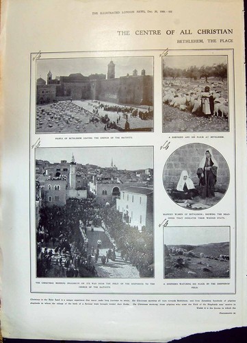 Old 1908 bethlehem - bethlehem, christmas