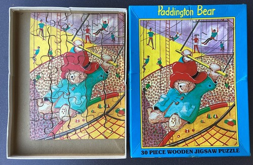 Paddington bear wooden jigsaws - wooden,