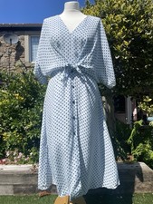 ZARA Light Blue Polka Dot Tie