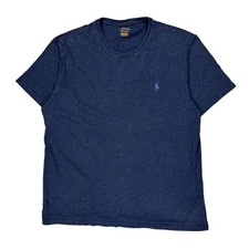 Polo By Ralph Lauren T-Shirt - Large Blue Cotton
