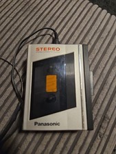 Panasonic Retro Stereo Cassette Player with Origanal Headphones Fully Working