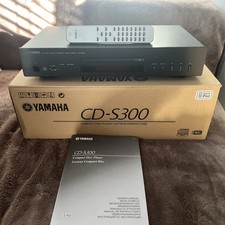 Yamaha CD-S300 CD Player, serviced with remote manual mains lead box 