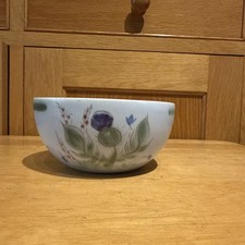 Buchan Portobello Thistleware  Coup  Cereal/ Soup Bowl 5”~ Scotland