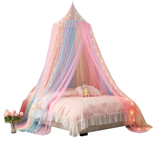 Ziqinpsq bed canopy - for, girls