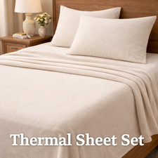 Thermal Flannelette Sheet Set
