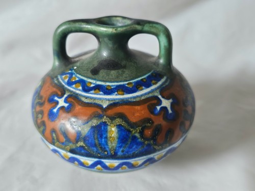 Small dutch art pottery twin - small,