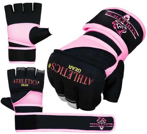 Gel mma grappling gloves with - mma,